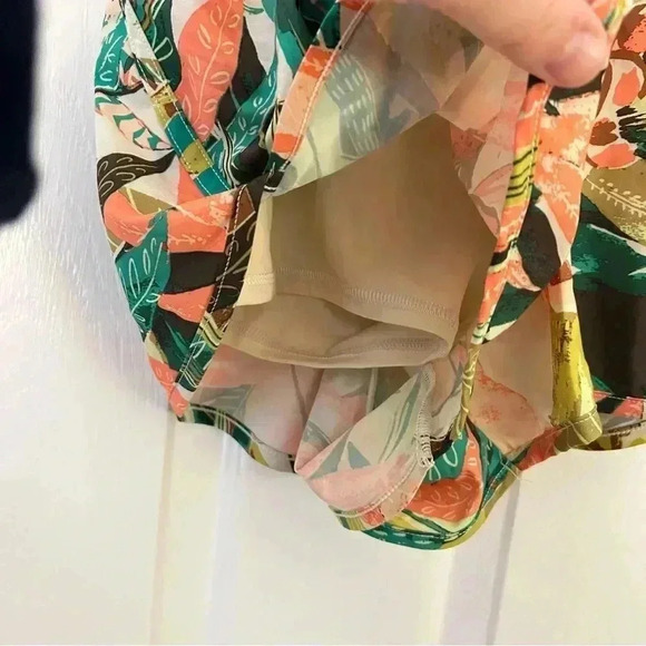 NWT! Aerie Offline Real Me Smocked High Waisted Athletic Running Gym Shorts - Picture 5 of 8